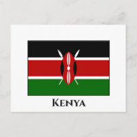Kenia (Kenia) Flagge