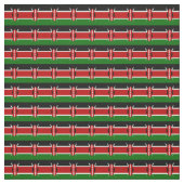 Kenia & Kenyan Flag Mode, Reise/Sport Stoff (Muster)
