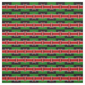 Kenia & Kenyan Flag Mode, Reise/Sport Stoff (Muster)