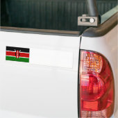 Kenia - Kenyan-Staatsflagge Autoaufkleber (Auf Lkw)