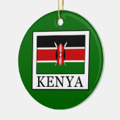 Kenia Keramik Ornament (Links)