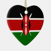 KENIA KERAMIK ORNAMENT (Rechts)