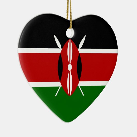 KENIA KERAMIK ORNAMENT (Rechts)