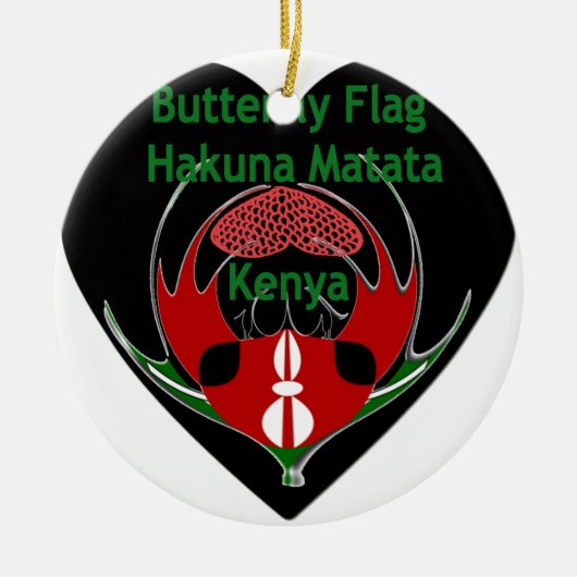 Kenia Keramikornament (Vorne)