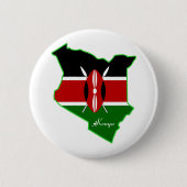 Kenia-Knopf Button (Vorderseite)