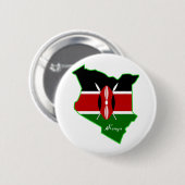 Kenia-Knopf Button (Vorne & Hinten)