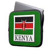 Kenia Laptopschutzhülle (Vorderseite Links)