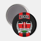 Kenia Magnet (Vorderseite/Rückseite)