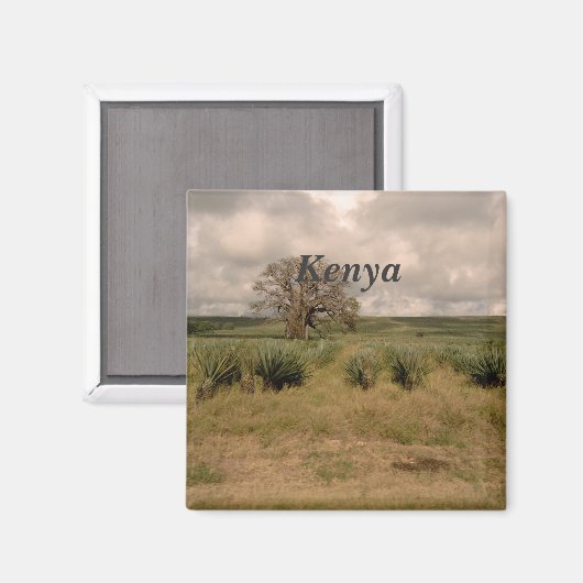 Kenia Magnet (Vorderseite/Rückseite)