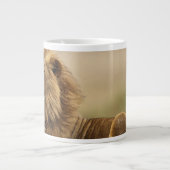 Kenia, Masai Mara | Male Lion Jumbo-Tasse (Vorderseite)