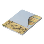 Kenia, Masai Mara. Touristen fahren mit Heißluftba Notizblock (Rotiert)