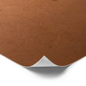 Kenia Minimal Reiseplakat Poster (Ecke)