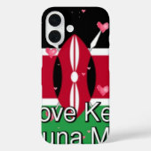 🇰 🇪 Kenia mit unseren iPhone Cases & Cover feier (Rückseite)