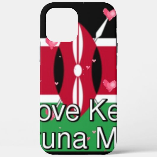 🇰 🇪 Kenia mit unseren iPhone Cases & Cover feier (Rückseite)