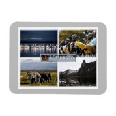 Kenia - Mosaik - Magnet (Horizontal)