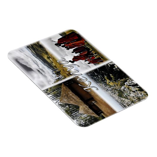 Kenia - Mosaik - Magnet (Rechte Seite)