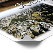 Kenia - Mosaik - Poster (Ecke)