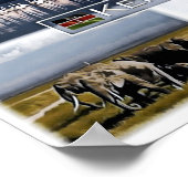 Kenia - Mosaik - Poster (Ecke)