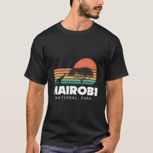 Kenia Nairobi Nationalpark Afrika Serengeti T-Shirt