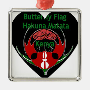 Kenia Ornament Aus Metall