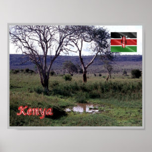 Kenia - Panorama - Poster