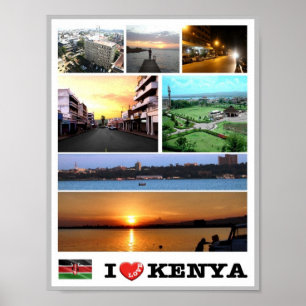 Kenia - Panorama - Poster