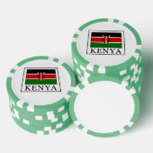 Kenia Pokerchips (Stapel)