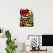 Kenia Poster (Heimbüro)