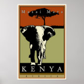 Kenia Poster (Vorne)