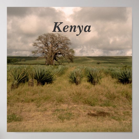 Kenia Poster (Vorne)