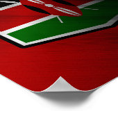 Kenia Poster (Ecke)