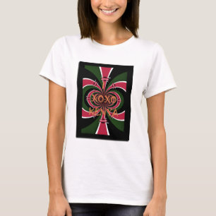 Kenia Reise-Geschenk – Hugs & Kisses Design T-Shirt
