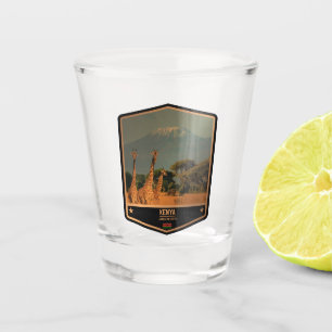 Kenia Schnapsglas
