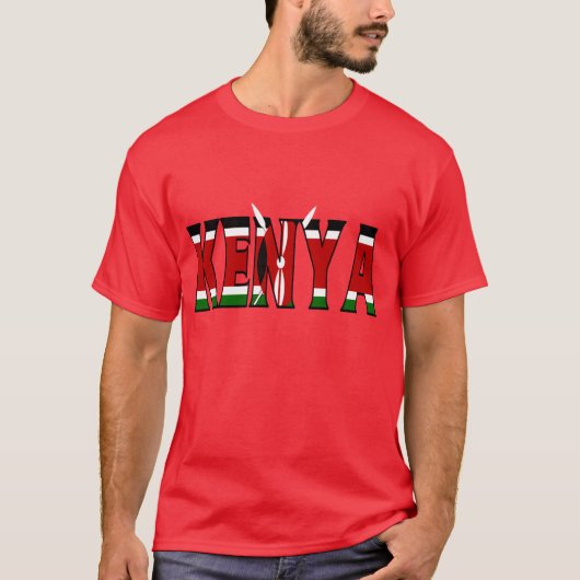 Kenia-Shirt T-Shirt (Vorderseite)