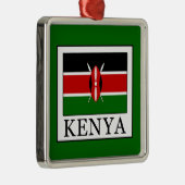 Kenia Silbernes Ornament (Rechts)