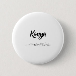 Kenia Skyline Reise Urlaub Outfits Button