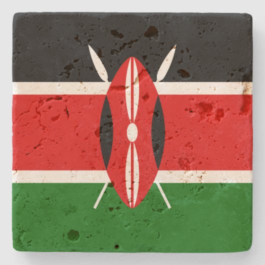 Kenia Steinuntersetzer (Vorderseite)