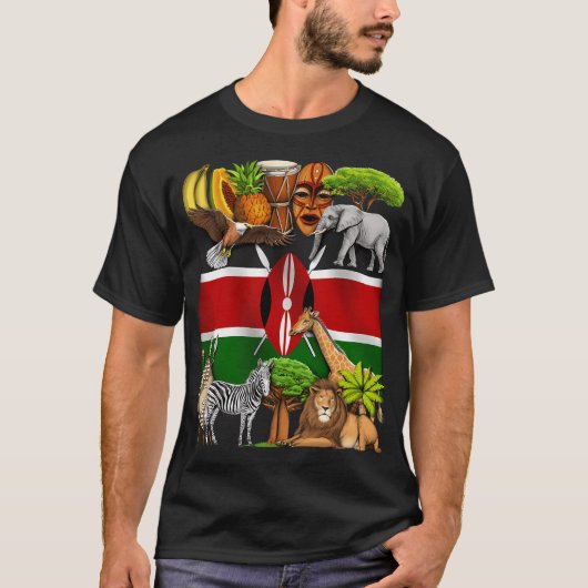 Kenia T-Shirt (Vorderseite)