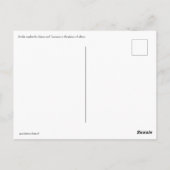 Kenia Tansania afrikanische Grenze Postkarte (Rückseite)