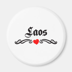 Kenia Tattoo-Stil Magnet