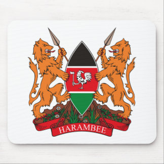 Kenia-Wappen Mousepad