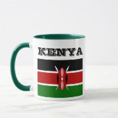 KENIA-Wappen Tasse (Links)