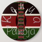 Kenia Zusammen Button (Vorderseite)