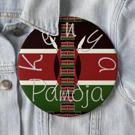 Kenia Zusammen Button (Beispiel)