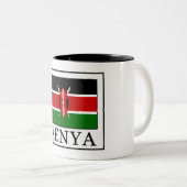 Kenia Zweifarbige Tasse (VorderseiteRechts)