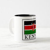 Kenia Zweifarbige Tasse (Vorderseite Links)
