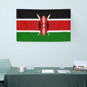 Kenianische Flagge (Kenia) Banner (Messeveranstaltung)
