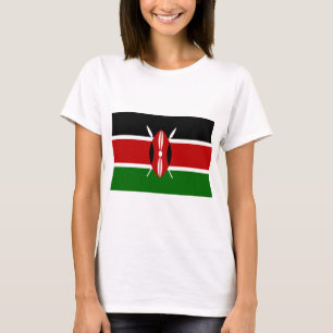 Kenianische Flagge (Kenia) T-Shirt