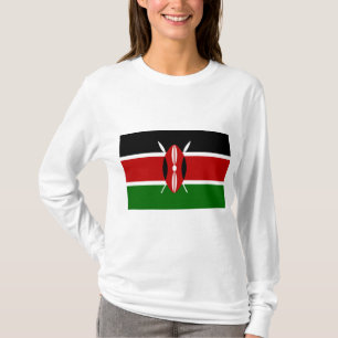 Kenianische Flagge (Kenia) T-Shirt