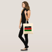 Kenianische Flagge (Kenia) Tragetasche (Vorderseite (Model))